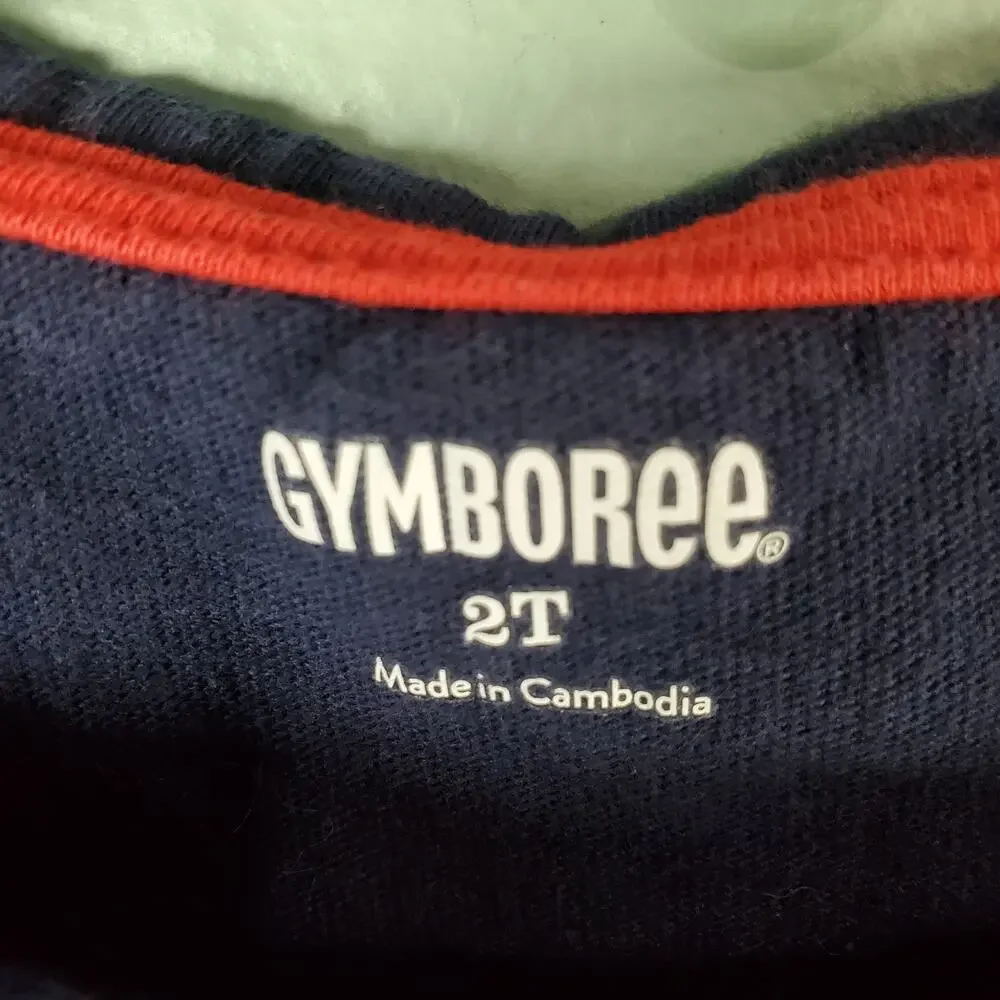 Gymboree Toddler Girl Blue Warm Winter Wishes Snowman Long Sleeve Tee Size 2T